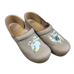 Dansko NEW Twin Llama Women’s‎ Nubuck Clogs SZ 41
